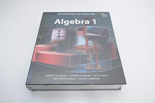 Hmh Algebra 1 With Solutions Houghton Mifflin Harcourt