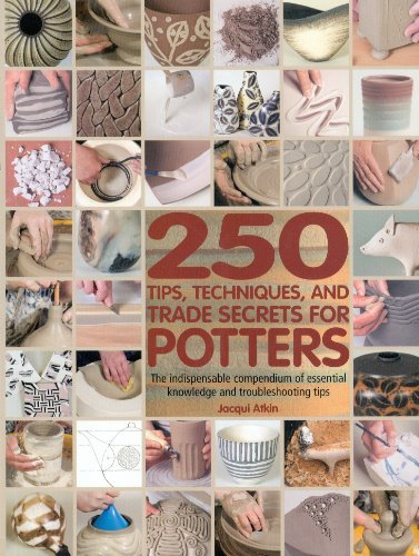 250 Tips, Techniques, and Trade Secrets for Potters [Paperback] Atkin, Jacqui