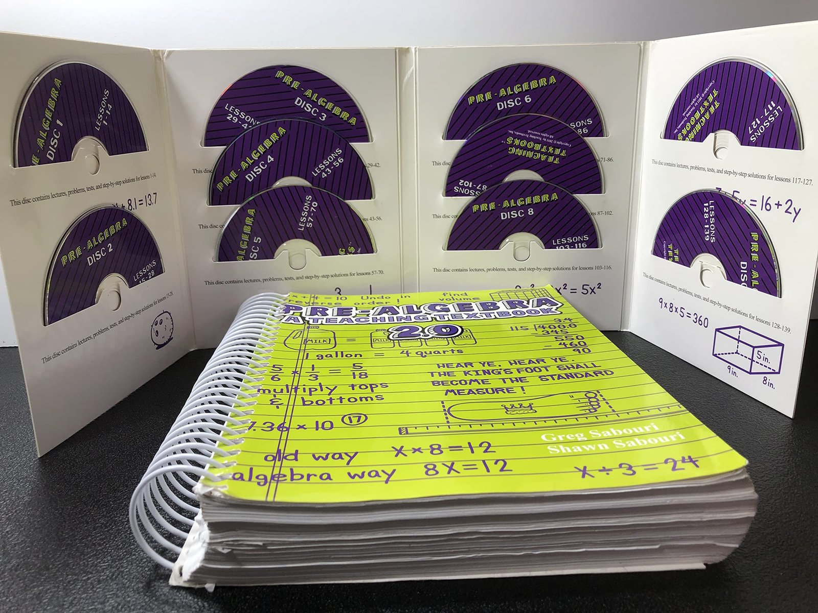 Pre-Algebra A Teaching Textbook Greg Sabouri and Shawn Sabouri